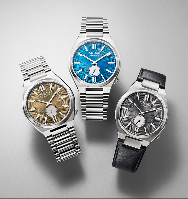 Discover the All-New Citizen "Tsuyosa" Small Second Automatic Collection NK5010-51L, NK5010-51X, and NK5010-01H