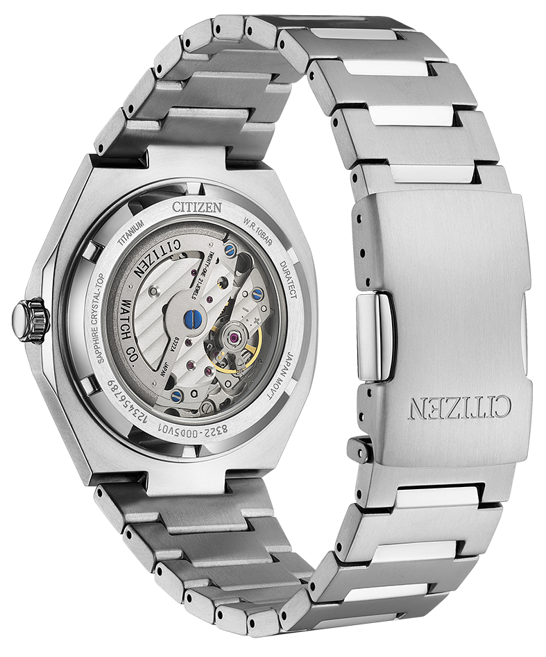 Citizen Zenshin 60 Titanium NK5020‑58X Automatic Green – WATCH OUTZ