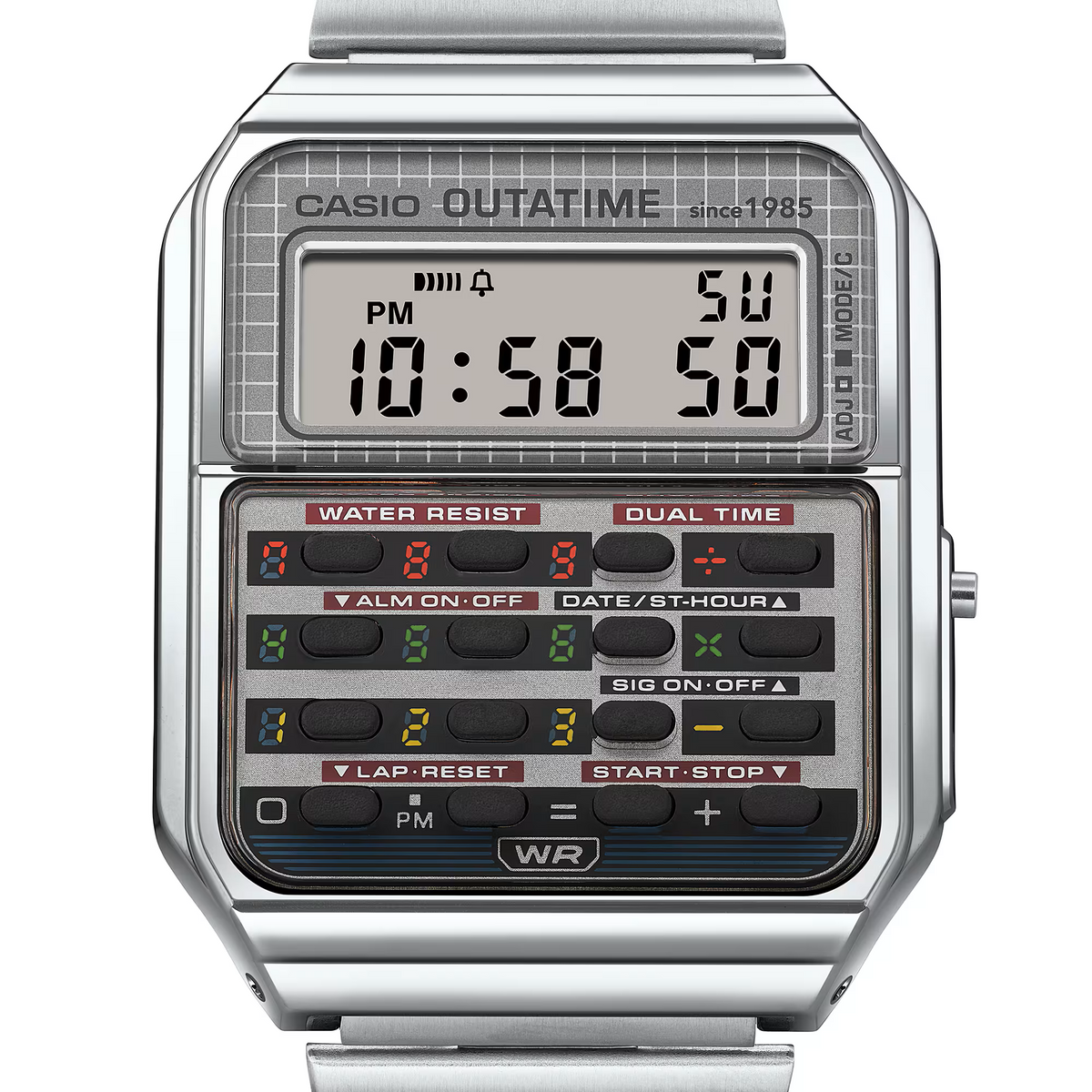 Casio Vintage X Back to the Future Collaboration Model CA-500WEBF