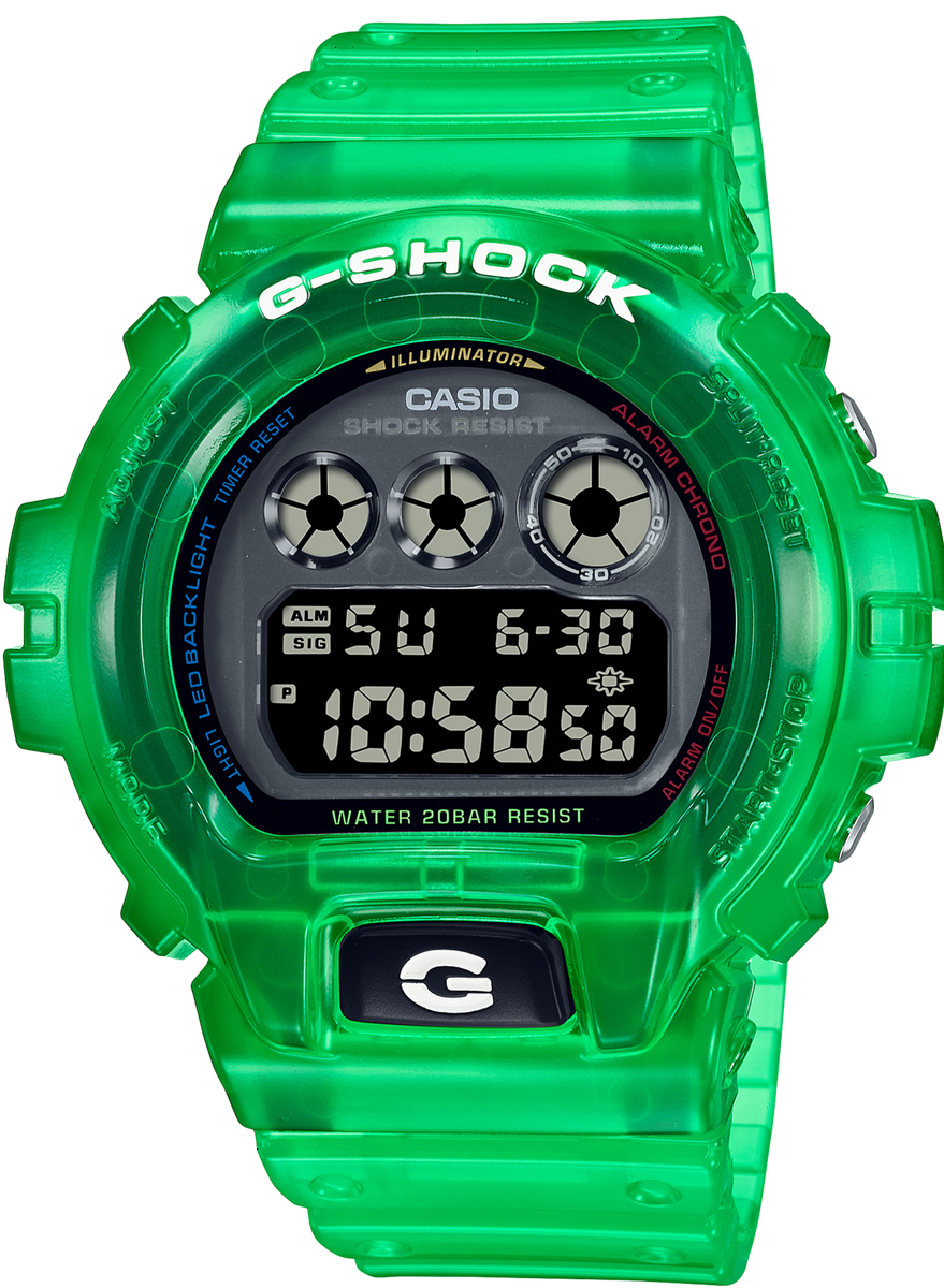 CASIO G-SHOCK DW－6900SN ターコイズ G-SHOCK DW-6900SN エメラルドグリーン ブルー レアモデル
