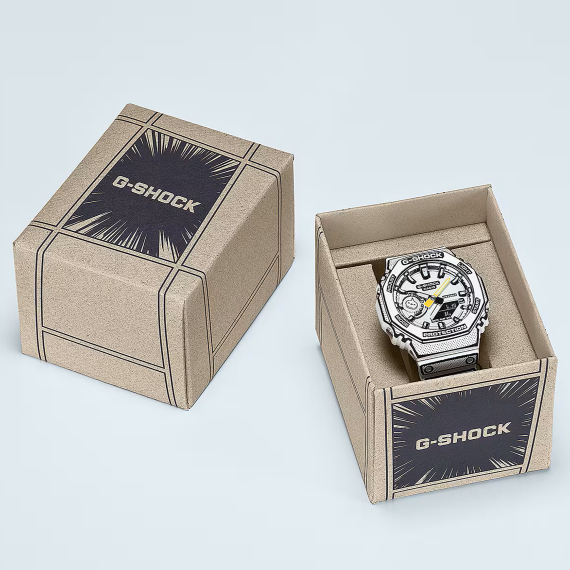 Casio G-Shock Analog Digital 2100 Series Japanese Manga GA-2100MNG Casio G-Shock Analog Digital 2100 Series Japanese Manga GA-2100MNG