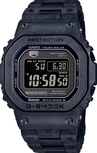 Casio G-Shock 40th Anniversary Carbon Edition Square Face Forged Carbon Black GCW-B5000UN-1 GCWB5000UN-1 www.watchoutz.com