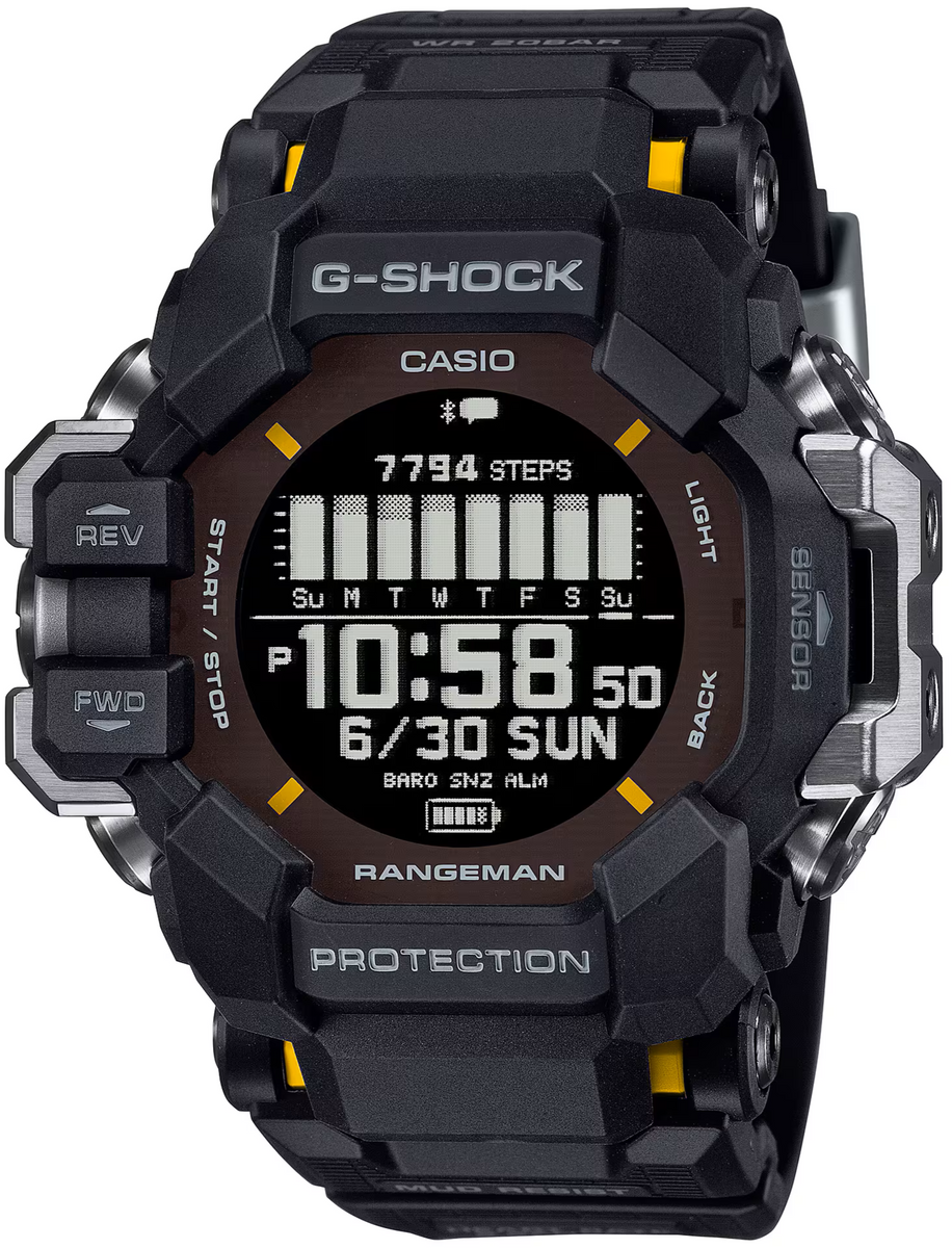 Casio G-Shock Master Of G Land Rangeman Black GPR-H1000-1 GPRH1000
