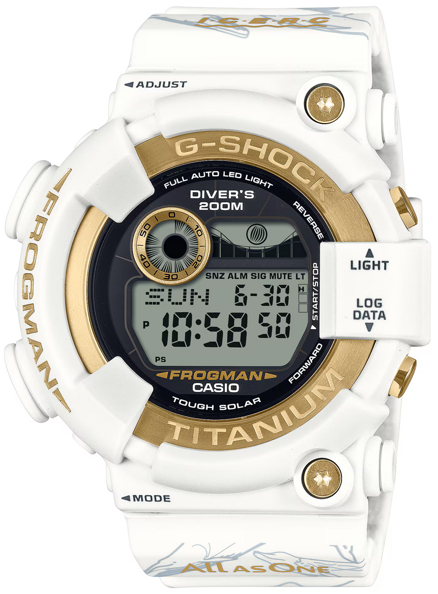 Casio G-Shock Frogman ICERC 30th Annivsersary 2024 Edition GW8201K Casio G-Shock Frogman ICERC 30th Annivsersary 2024 Edition GW8201K