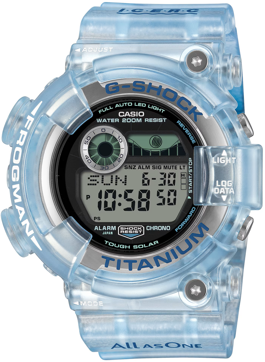 腕時計(デジタル) GSHOCK Love The Sea and The Earth Casio G-Shock FROGMAN GW‑8202K‑2JR | ICERC JAPAN 35th Anniversary