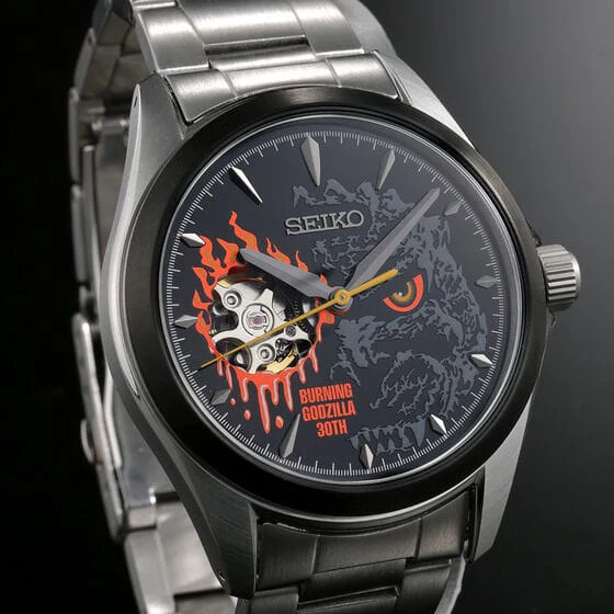 Seiko Burning GODZILLA 30th Anniversary Collaboration Mechanical