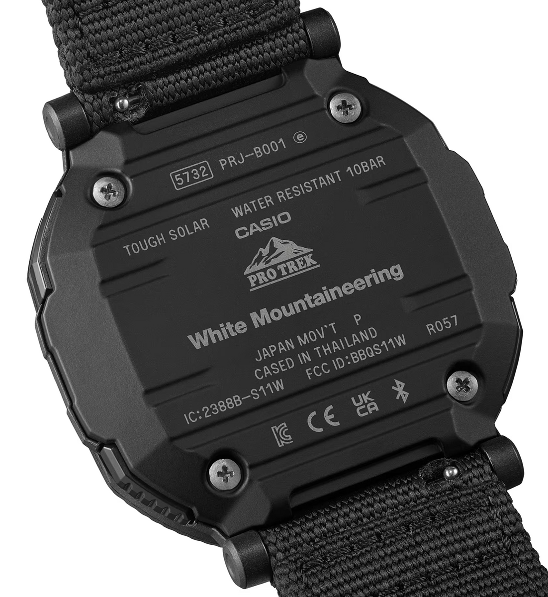 時計 white mountaineering x casio pro trek Casio White Mountaineering PRO TREK Collaboration PRJ-B001WM