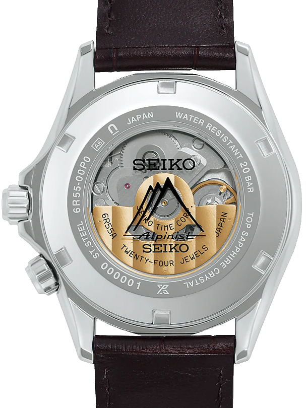 SEIKO　SBDC211 　Alpinist　l band Seiko Prospex Land Alpinist SBDC211 | Automatic Leather Watch