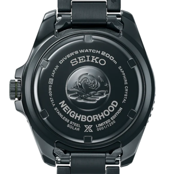 23AW NEIGHBORHOOD×SEIKO Seiko NEIGHBORHOOD Prospex Solar Diver 200M Limited Edition