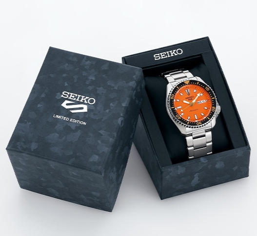 Seiko TiCTAC 5 Sports SKX Sports Style Limited Orange Boy SBSA265 Seiko TiCTAC 5 Sports SKX Sports Style Limited Orange Boy SBSA265