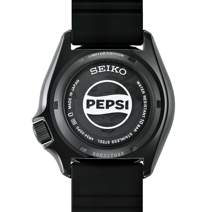 Seiko 5 Sports SSK047 Pepsi GMT Black Limited Edition 2025