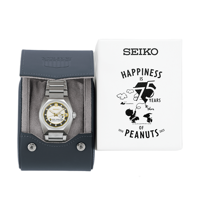 SDKV011 SNOOPY スヌーピー PEANUTS KING SEIKO King Seiko VANAC PEANUTS 75th Anniversary Limited JDM Model