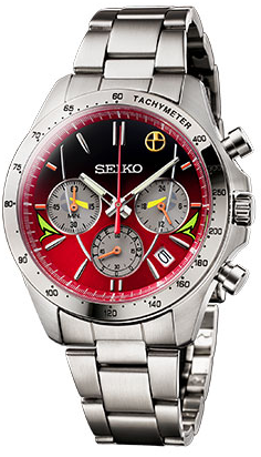 エヴァンゲリオン 30th Anniversary デジタル腕時計 Seiko Shinkansen Evangelion 30th Anni 2026 Chronograph 500 TYPE