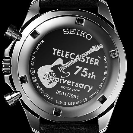 Seiko × Fender Telecaster Guitar 75th Anniversary Limited Edition