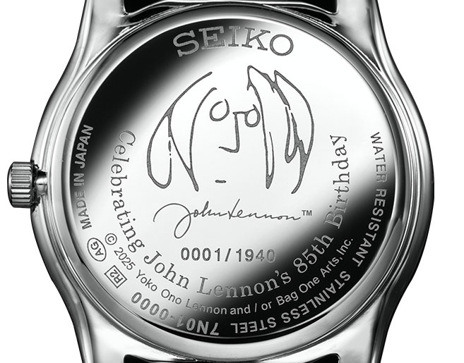 Seiko X John Lennon 85th Birthday Commemorative Limited 1940 Watch