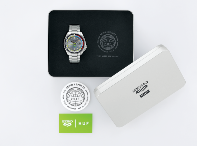 Seiko 5 Sports SKX Series 2024 HUF Limited Edition SRPL33
