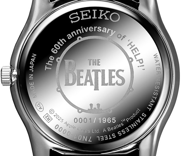 Seiko THE BEATLES HELP! 60th Anniversary Official Seiko THE BEATLES HELP! 60th Anniversary Official