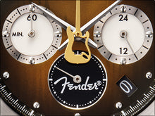 Seiko X Fender Stratocaster 70th Anniversary Collaboration Limited Edition Quartz Chronograph face www.watchoutz.com