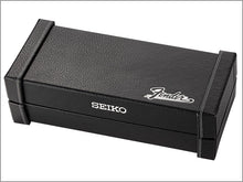 Seiko X Fender Stratocaster 70th Anniversary Collaboration Limited Edition Quartz Chronograph Box www.watchoutz.com