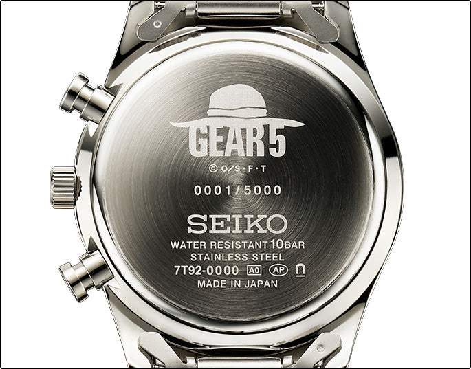 seiko gear Seiko X ONE PIECE Monkey D. Luffy Gear 5 Edition Collaboration Limited Edition Quartz Chronograph
