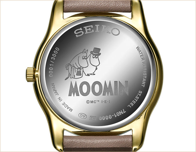 MOOMIN PV-2032 シルバー ゴールド 腕時計 Seiko X Moomin And Friends 2025 Limited Edition Golden Quartz