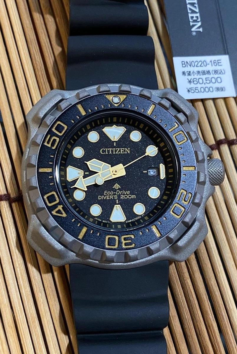Citizen Eco-Drive Promaster Titanium 200M Diver Reissue