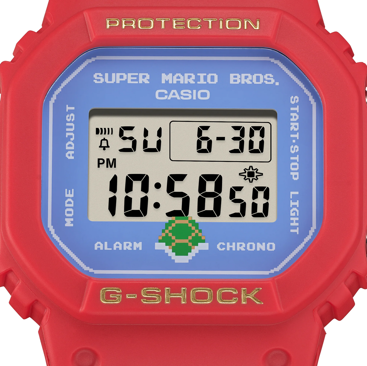 Casio G-Shock 40th Anniversary X Super Mario Bros DW-5600SMB-4JR Casio G-Shock 40th Anniversary X Super Mario Bros DW-5600SMB-4JR