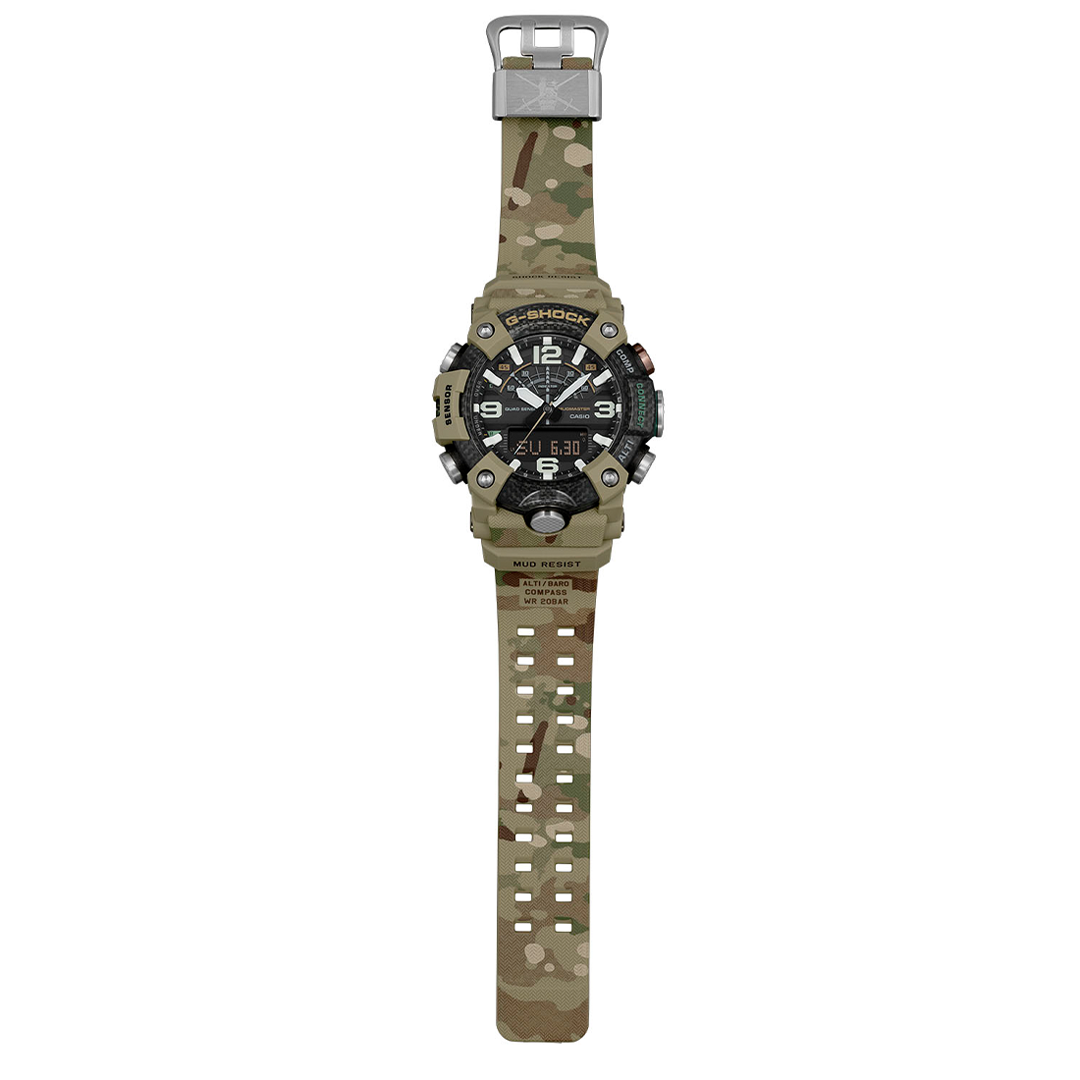 Casio G Shock British Army Master of G Mudmaster Camo GG B100BA 1A