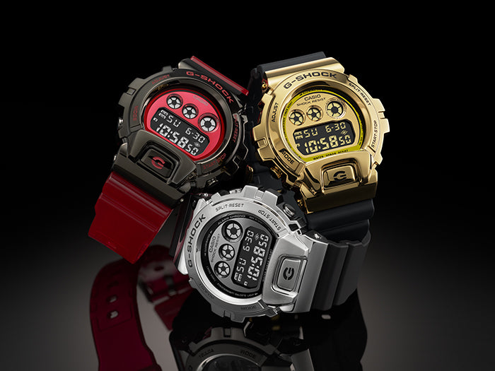 Casio G-Shock Metal Covered Bezel Gold Black GM-6900G-9 – WATCH OUTZ