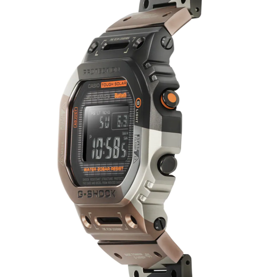 Casio G-Shock GMW-Series Full Metal Titanium Multi-Band Square Face