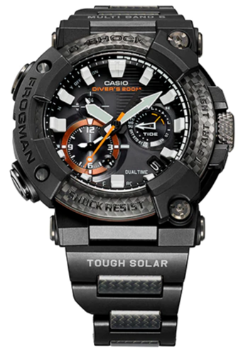Casio G Shock Analog Frogman 200M Diver Composite Band GWF A1000XC