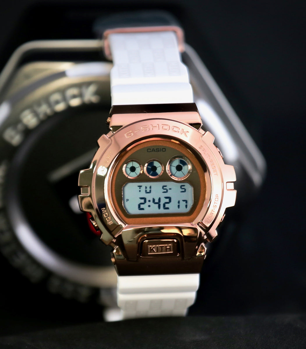 Casio G-Shock X KITH Collaboration Metal Covered Bezel GM-6900KTH