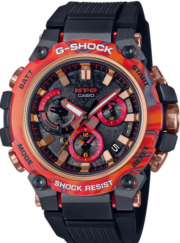 Casio G-Shock 40th Anniversary MT-G Tough Solar Flare Red MTG-B3000FR-1A  MTGB3000FR-1A MTG-B3000FR-1ADR www.watchoutz.com