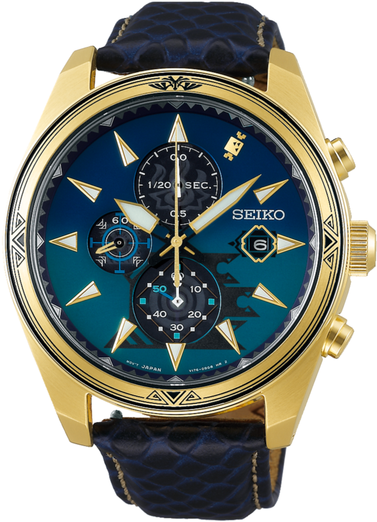 SEIKO 時計 Seiko X Monster Hunter 15th Anniversary Solar Chronograph SBPY156
