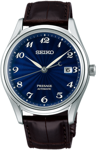 Seiko Presage Prestige Line Automatic Blue Dial SJE079 www.watchoutz.com