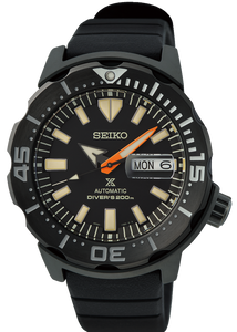 Seiko Prospex Automatic 200M Diver "Black Series" Monster Limited Edition SRPH13K1 www.watchoutz.com