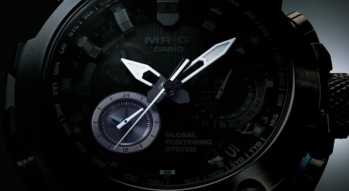 Casio G-Shock MR-G GPS Hybrid Wave Ceptor Titanium MRG-G1000B-1A