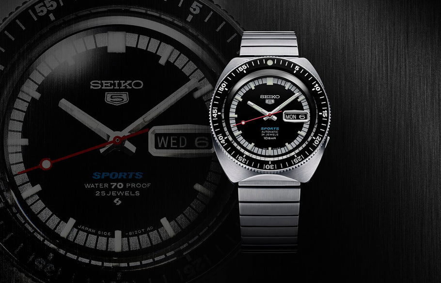 "Seiko 5 Sports: Unveiling Stunning 55th Anniversary Original Design Reprints and Captivating New Models!" SBSA223, SBSA219, SBSA221 & SBSA217