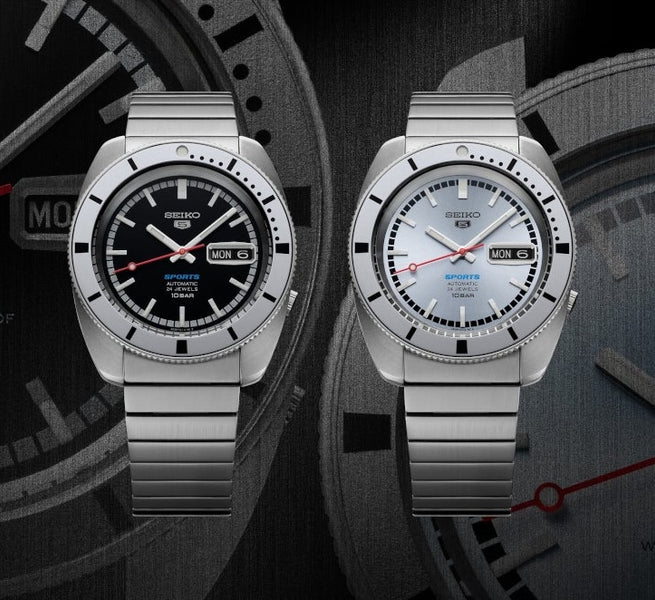 Seiko 5 Sport, Limited Edition Reprint of Heritage Designs from the Late 60s to the Early 70s: Seiko 5 Sport SBSA271 & SBSA269
