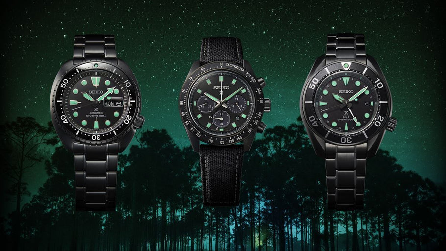 Seiko Prospex “The Black Series”: A Night Vision Scope-Inspired Masterpiece