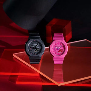 Black Pink?! Korean Pop Meets G-SHOCK: Introducing the Black & Pink CasiOak GA-2100P-1AJR and GMA-S2100P-4AJR