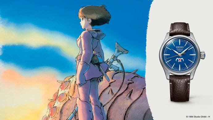 Dive into the World of Studio Ghibli with Seiko Presage's Limited Edition "Nausicaa of the Valley of the Wind" Collaboration - SARX119