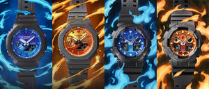 Unleash Your Inner Fire: The All-New G-Shock Flame Inside Collection - GA-2100FL-8A & GA-100FL-8A and GA-2100FL-1A & GA-100FL-1A WatchOutz.com