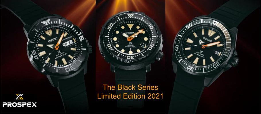 Introducing the New 2021 Seiko Prospex Diver “Black Series"