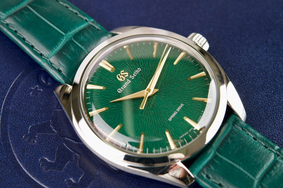 Experience the Beauty of the Grand Seiko SBGY015: A Limited Edition Watch with a Tree Bark Pattern Dial