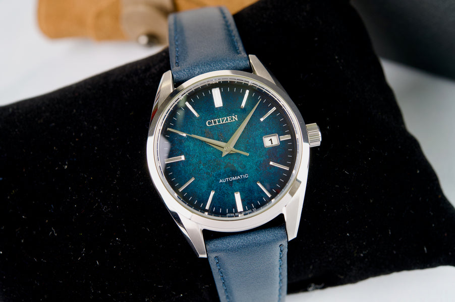 Citizen Silver Leaf Lacquer NB1060-12L: The Exquisite Japanese Timepiece that Exudes Timeless Elegance