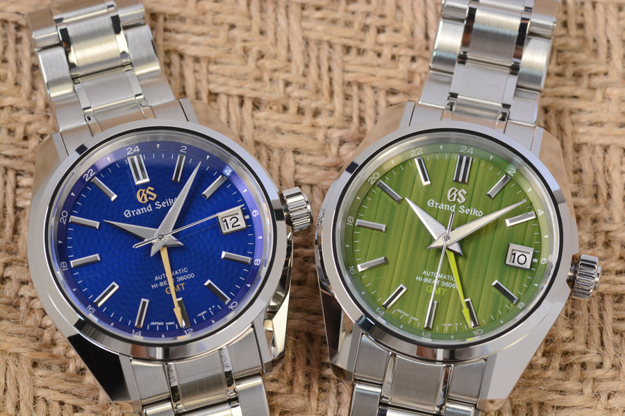 The Grand Seiko GMT Peacock SBGJ261 and the Grand Seiko Green Bamboo SBGJ259 Review