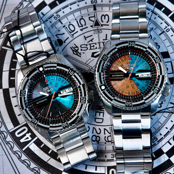 Exclusives on the Kosuke Kawamura Seiko 5 Sports Collaboration SRPJ41 & SRPJ43