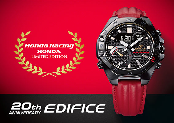 Casio & Honda Racing 3rd Collaboration to celebrate the 20th Anniversary of EDIFICE