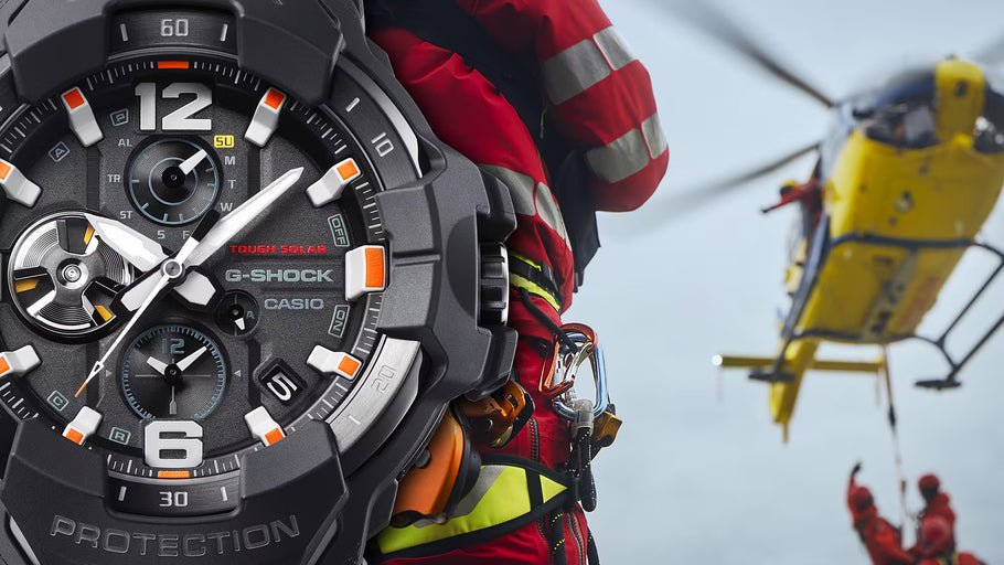 G-SHOCK "MASTER OF G" Series Unveils New Emergency Colors - GWG-B1000EC-1AJF, GW-9500MEC-1JF, GR-B300EC-1AJF